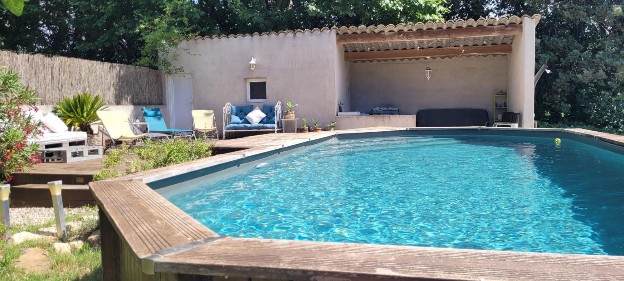 Location Appartement Dans Mas Provencal Monteux Luaran gambar